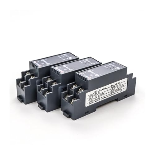 CDPDUGMN 1 stücke 1 In 1 Out 4-20 Zu 0-10V Signal Isolator Strom Spannung Signal Konverter(12VDC,0-100V DC Input_1-5V Out) von CDPDUGMN