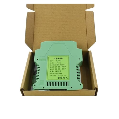 CDPDUGMN 1 stücke DC Signal Isolation 4-20mA 0-20mA 0-5V 0-10V Multichannel Signal Umwandlung Isolation Distributor Strom/Spannung Sender(4-20MA_0-5V Out_24VDC) von CDPDUGMN
