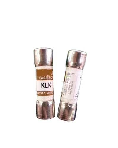 CDPDUGMN 10 STÜCKE KLK1-3-7-9-12-15-25-0.5A sicherung 10 * 38UL 600 V(KLK 4A) von CDPDUGMN