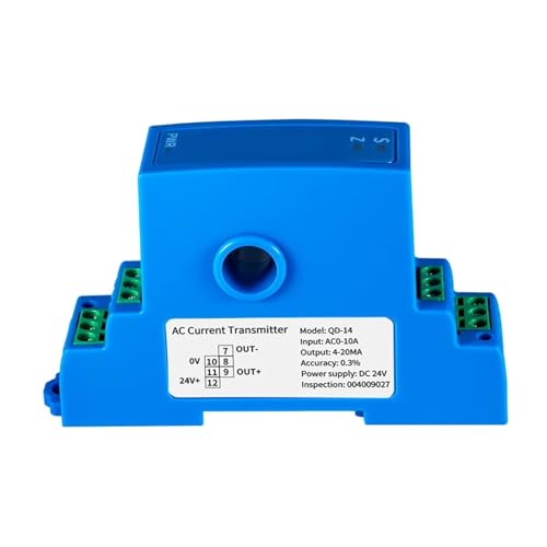 CDPDUGMN DC24V Stromsensor-Wandler 0-20A 0-50A 0-100A 0-150A AC DC Stromsender 4-20mA 0-10V RS485 Stromsensor-Konverter(Input DC 0-150A,Output RS485) von CDPDUGMN