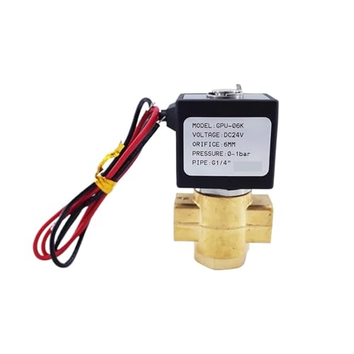 CDPDUGMN Mini-Magnetventilanschluss 1/4 Zoll 1 mm/1,5 mm/2,5 mm/4/5/6 mm Normalerweise geöffnet 12 V 220 V Druckstartventil(AC110V_D1101X) von CDPDUGMN