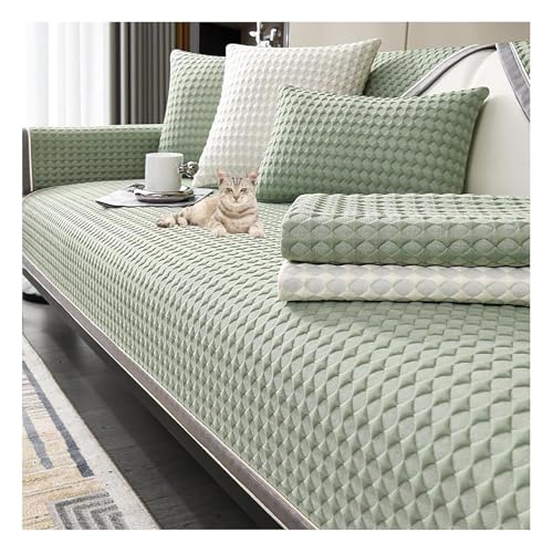 2025 Neue Kühlende Sofabezug, Sofadecken Für Sitzfläche, Summer Protection Anti Scratch Couch Cover,Sofadecke rutschfest,Couch Überzug 1/2/3/4 Sitzer, Couch Schoner Auflage (TYP-1,90 * 160CM) von CDPTD