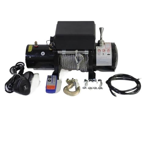 12V 24V 2721kg 2KW 6m/min Auto Montiert Elektrische Winde Elektronische Auto Winde for Geländewagen winde Elektromagnetische Bremse(24V) von CDQMTGCM