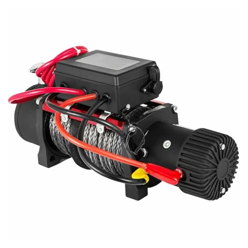 13500LBS Elektrische Winde Synthetisches Seil 12V Winden 4X4 mit 2 Stück Fernbedienung Kompatibel for LKWs Wohnmobile ATV UTV 13500LBS Elektrische Winde Synthetisches Seil 12V Winden 4X4 mit 2 Stück Fernbedienung Kompatibel for LKWs Wohnmobile ATV UTV von CDQMTGCM