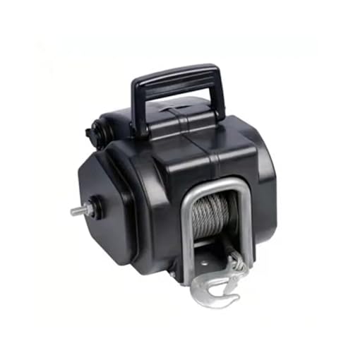 Winde 12V Gummiboot Marine Elektrische Winde 2000lbs Tragbare Marine Yacht Elektrische Winde Kleiner Krantraktor von CDQMTGCM