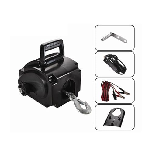 Winde 2000 lbs tragbare elektrische Winde for Boote/Yachten, Gummiboot-Traktorwinde 12 V Winde 2000 lbs tragbare elektrische Winde for Boote/Yachten, Gummiboot-Traktorwinde 12 V von CDQMTGCM