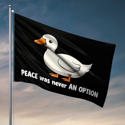 Cave Man Bar Peaceland: The Duck's Quest For Harmony Flagge Pool Stuff Gartenflaggen Frühling und Sommer (120 x 180 cm) von CDSS