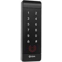 Stand-alone-Touch-Tastatur-Zugriffskontrolle + 13,56 MHz Mifare-Lesegerät, schwarzes Gehäuse PVC IP20 CDVI KEYPAD100 von CDVI