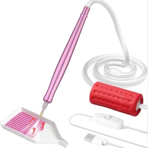 CDWOF Diamond Painting Stift zum Befüllen,Diamond Painting Stitch,Diamond Painting Zubehör Stift.Langlebig und stabil, Starke Saugkraft und leise. CDWOF Diamond Painting Stift zum Befüllen,Diamond Painting Stitch,Diamond Painting Zubehör Stift.Langlebig und stabil, Starke Saugkraft und leise. von CDWOF