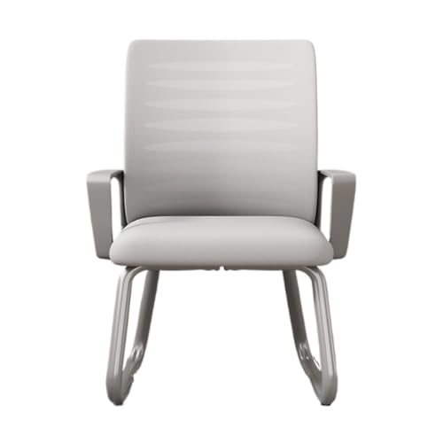 CDXINNUO Stuhl Bürostuhl Stuhl Schlafsaal Sitz Stuhl Mit Sitzender Rückenlehne Heimbürostuhl Mesh-Computerstuhl for Den Menschlichen Körper Computer Stuhl (Color : White, Size : A) von CDXINNUO