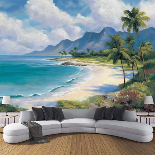 Fototapete Natürliche Landschaft 400×280cm XL Tapete Meerwasserberge Fototapeten Seide Tapeten Blau Wandbild Wand Schlafzimmer Wohnzimmer 3d Effekt Wand Dekoration Fototapete Natürliche Landschaft 400×280cm XL Tapete Meerwasserberge Fototapeten Seide Tapeten Blau Wandbild Wand Schlafzimmer Wohnzimmer 3d Effekt Wand Dekoration von CDXNORA