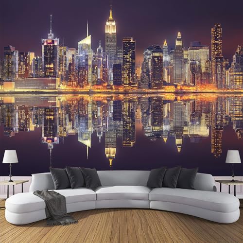 Fototapete Urbane Architektur 400×280cm XL Tapete Hochhäuser Fototapeten Seide Tapeten Lila Wandbild Wand Schlafzimmer Wohnzimmer 3d Effekt Wand Dekoration Fototapete Urbane Architektur 400×280cm XL Tapete Hochhäuser Fototapeten Seide Tapeten Lila Wandbild Wand Schlafzimmer Wohnzimmer 3d Effekt Wand Dekoration von CDXNORA