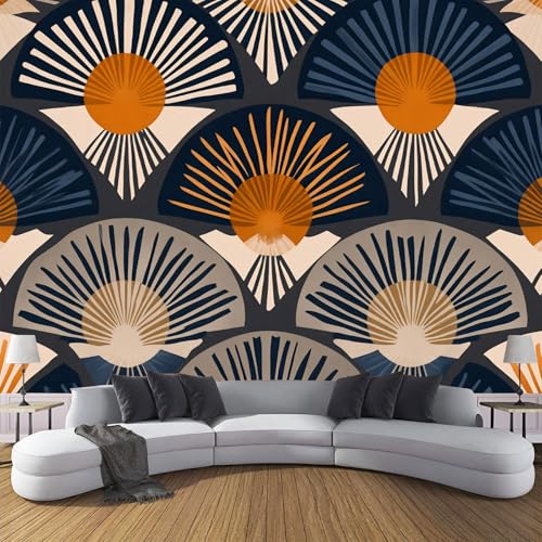 Geometrie Vlies Fototapete 400×280 cm - Beige Fototapeten Eleganter Fächer Tapeten für Wohnzimmer Schlafzimmer Dekoration Vliestapete Wandtapete Tapete 3D Effekt Geometrie Vlies Fototapete 400×280 cm - Beige Fototapeten Eleganter Fächer Tapeten für Wohnzimmer Schlafzimmer Dekoration Vliestapete Wandtapete Tapete 3D Effekt von CDXNORA