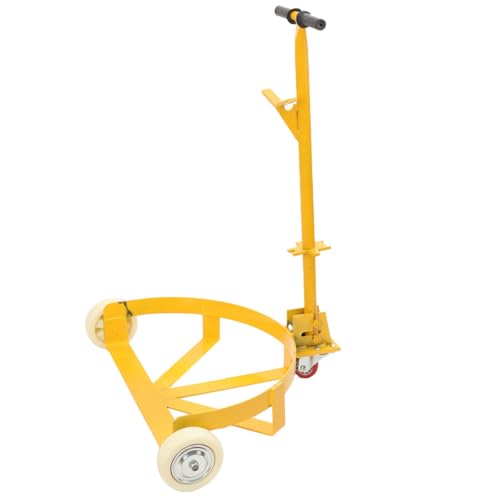 CDZHLTG Fasskarre - 200 kg belastbar - Transportkarre für Umzug Fässer 210 L Fässer 60 cm- Robuster Stahlrahmen Fasswagen Profi Schwerlast Handwagen für Fässer - Gelb CDZHLTG Fasskarre - 200 kg belastbar - Transportkarre für Umzug Fässer 210 L Fässer 60 cm- Robuster Stahlrahmen Fasswagen Profi Schwerlast Handwagen für Fässer - Gelb von CDZHLTG