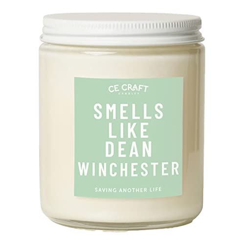 CE Craft Duftkerze "Smells Like Dean Winchester", Flanell-Moschus, natürliches Sojawachs, Geschenk für sie, Supernatural Fan, 237 ml CE Craft Duftkerze "Smells Like Dean Winchester", Flanell-Moschus, natürliches Sojawachs, Geschenk für sie, Supernatural Fan, 237 ml von CE CRAFT