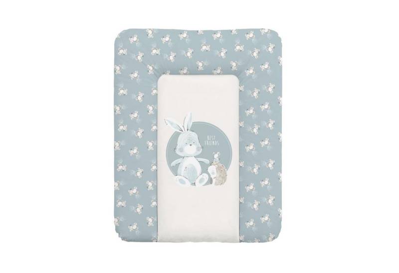 CEBA BABY Wickelauflage Baby Wickelunterlage 75x72 cm / 50x70 cm, Wickeltischauflage für Baby - abwaschbar - wasserdicht - Made in EU von CEBA BABY