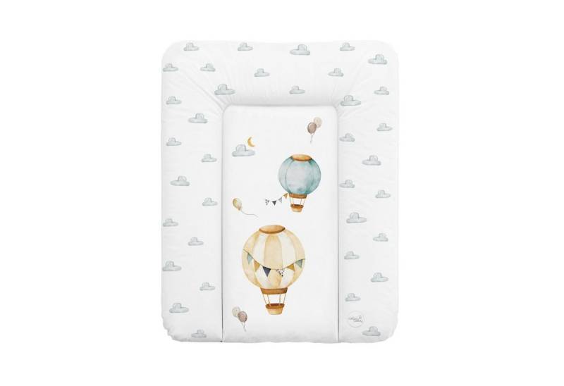 CEBA BABY Wickelauflage Baby Wickelunterlage 75x72 cm / 50x70 cm, Wickeltischauflage für Baby - abwaschbar - wasserdicht - Made in EU von CEBA BABY