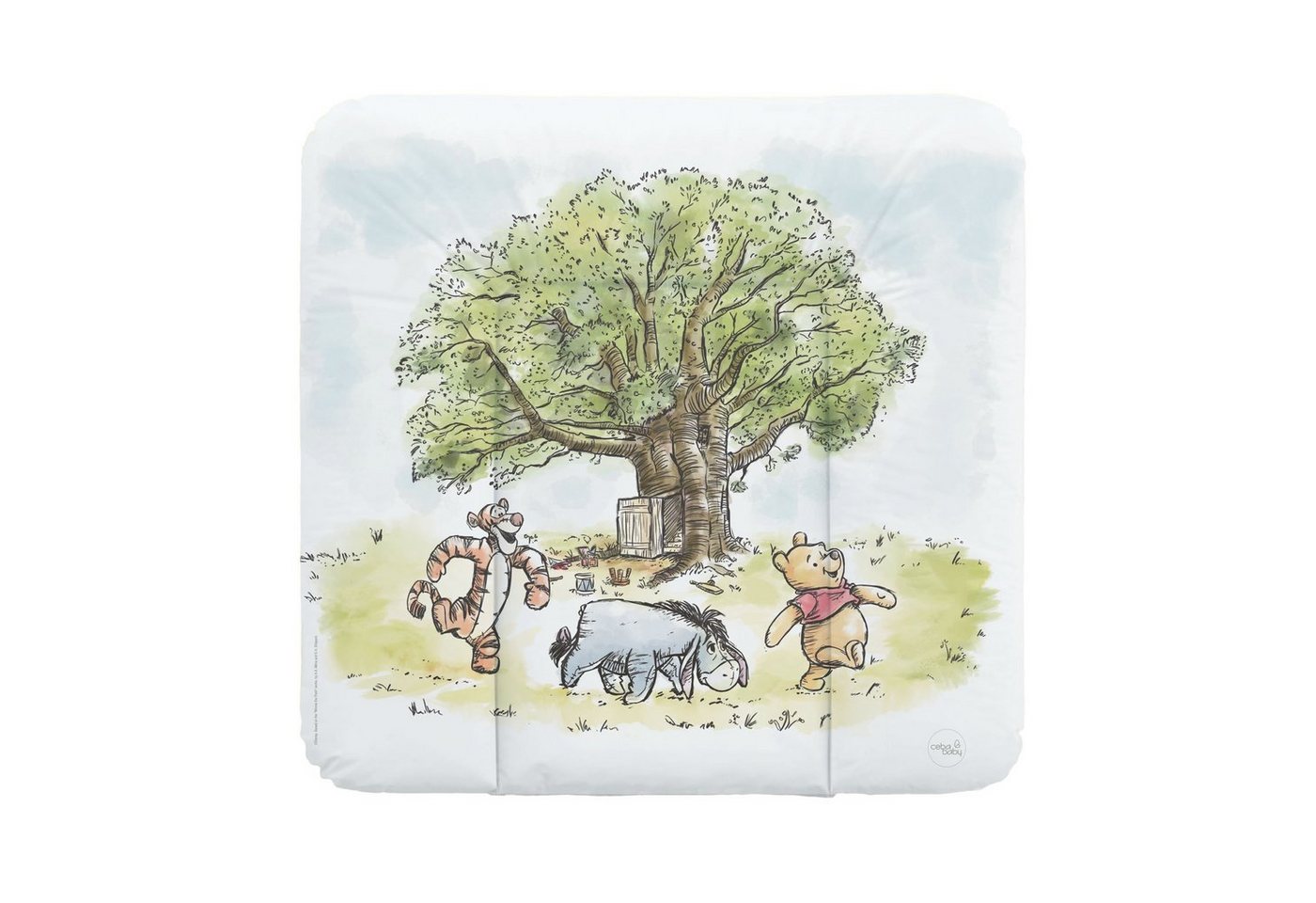 CEBA BABY Wickelauflage Disney Motiv (85x75 cm, 75x72 cm, 70x50 cm), Weiche Wickelunterlage - Abwaschbar von CEBA BABY