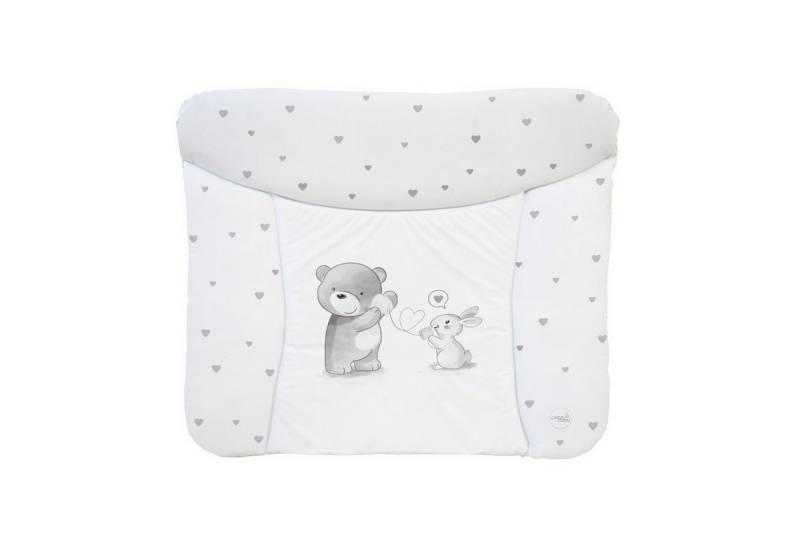 CEBA BABY Wickelauflage Weiche Baby Wickelunterlage 75 x 72 cm / 85 cm x 75 cm, Wickeltischauflage für Baby - abwaschbar - wasserdicht - Made in EU von CEBA BABY