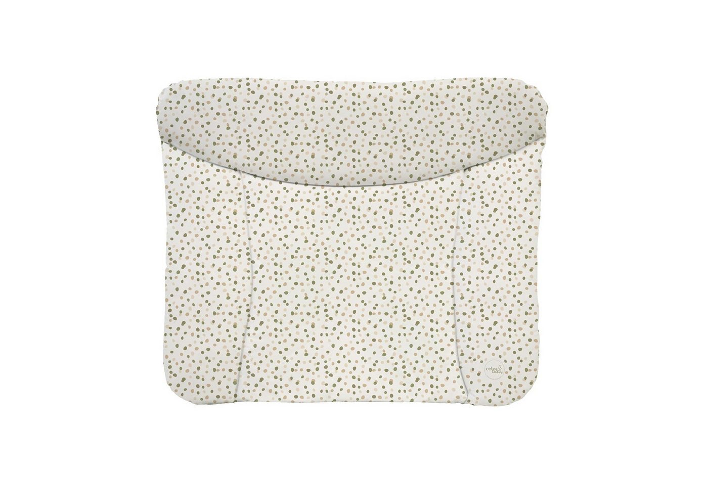 CEBA BABY Wickelauflage Weiche Baby Wickelunterlage 75 x 72 cm / 85 cm x 75 cm, Wickeltischauflage für Baby - abwaschbar - wasserdicht - Made in EU von CEBA BABY