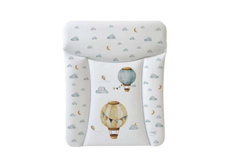 CEBA BABY Wickelauflage weiche Wickeltischauflage 50 x 70 cm, Abwaschbar, OEKO-TEX® Standard 100 von CEBA BABY