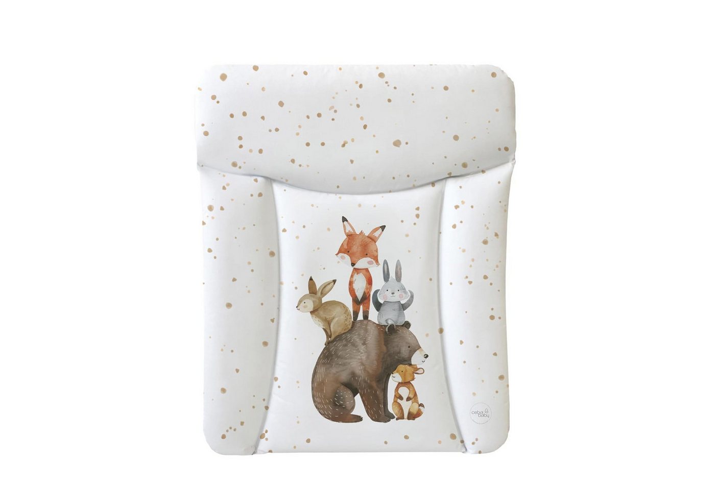 CEBA BABY Wickelauflage weiche Wickeltischauflage 50 x 70 cm, Abwaschbar, OEKO-TEX® Standard 100 von CEBA BABY