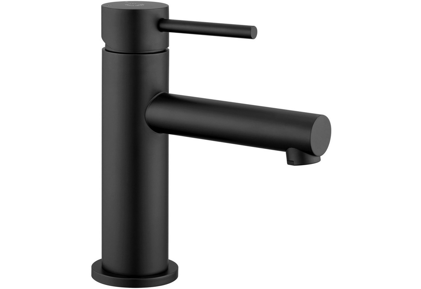 CECIPA MAX Waschtischarmatur Schwarz Badarmatur Edelstahl Wasserhahn Mit Ablaufventil (Badezimmerhahn, 1-St., Mischbatterie) Einhebelmischer von CECIPA MAX