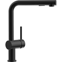 Cecipa Max - Küchenarmatur Wasserhahn Küche ausziehbar mit 2 Strahlarten 360° drehbar Hochdruck Spültischarmatur mit Brause, Schwarz von CECIPA MAX