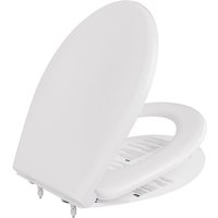 Cecipa Max - wc Sitz Toilettendeckel mit Absenkautomatik Weiß Toilettensitz vom Typ o von CECIPA MAX