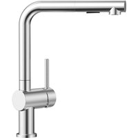 Cecipa Max - Küchenarmatur Wasserhahn Küche ausziehbar mit 2 Strahlarten 360° drehbar Hochdruck Spültischarmatur mit Brause, Gebürstet von CECIPA MAX