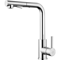 Wasserhahn Küche Ausziehbar Küchenarmatur mit 2 Strahlarten Spültischarmatur 360° Schwenkbare Mischbatterie Küche, Chrom - Cecipa Max von CECIPA MAX