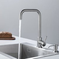 Cecipa - Wasserhahn Küche 360° Drehbar Küchenarmatur aus Edelstahl Geeignet für Spülbecken Mischbatterie Armatur Küche, von CECIPA