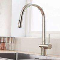 Cecipa - Wasserhahn Küche Ausziehbar, Küchenarmatur mit Brause, Hochdruck Spültischarmatur Küche mit 2 Strahlarten, Mischbatterie Küche Wasserhahn von CECIPA