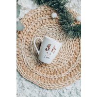 Tasse Mit Rentier Personalisiert | Weihnachten, Geschenk von CECIetCELAde