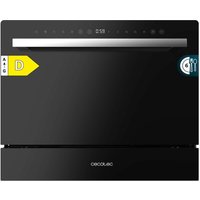Cecotec Bolero Aguazero 2400 Schwarz Glas 6 Besteck Kompaktspüler. 1380W, schwarzes Glas, 5 Programme, Control Touch Panel, programmierbar bis zu Cecotec Bolero Aguazero 2400 Schwarz Glas 6 Besteck Kompaktspüler. 1380W, schwarzes Glas, 5 Programme, Control Touch Panel, programmierbar bis zu von CECOTEC