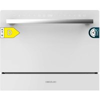 Cecotec Bolero Aguazero 2400 Weiß Glas 6 Besteck Kompaktspüler. 1380W, Weißglas, 5 Programme, Control Touch Panel, programmierbar bis zu 24h, Cecotec Bolero Aguazero 2400 Weiß Glas 6 Besteck Kompaktspüler. 1380W, Weißglas, 5 Programme, Control Touch Panel, programmierbar bis zu 24h, von CECOTEC