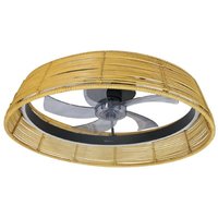 Cecotec Deckenventilator mit Licht EnergySilence LampAero 600 Natürliches Design von CECOTEC