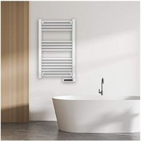 Elektrischer Handtuchhalter defluid con 500, LED-Display, Touch-Bedienung, Wochenprogrammierer, 3 Modi, wählbare Temperatur und maximale Sicherheit von CECOTEC