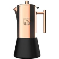 Italienische Kaffeemaschine aus hochwertigem Edelstahl de ideal für 4 Tassen of coffee. von CECOTEC
