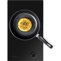 Cecotec - Placa de Gas 1 Feuer Bolero Squad g 1400S Nano Glas. 3,4kW, Nano Glas, Gusseisen Roste, wok Triple Crown Brenner, elektronische Zündung, von CECOTEC