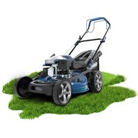 Cecotec - Rasenmäher de Benziner Terrenator 4000.51 Total z Auto. Motor de 167cc, 2.7kW und 3.7hp, Gehäuse de Stahl 51cm, Getriebe dedede Höhe Z-Tech von CECOTEC