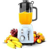 Cecotec Standmixer Power Black Titanium RetroBlue von CECOTEC