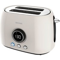 Cecotec Vertikale Toaster ClassicToast 8000 Beige Double von CECOTEC