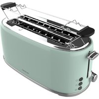 Cecotec - Vertikale Toaster Toast&Taste 1600 Retro Double Green von CECOTEC