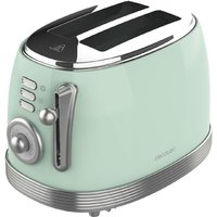 Cecotec - Vertikale Toaster Toast&Taste 800 Vintage Light Green von CECOTEC