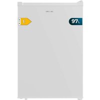 Cecotec Vertikaler Tischgefrierschrank 97 L Bolero CoolMarket TF 97 Weiß, Energieklasse E, Kompaktes Design, Umkehrbare Tür, 3 Schubladen, Maße 55,1 von CECOTEC