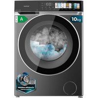 Cecotec Waschmaschine 10Kg Frontlader Bolero DressCode 10970 Direct Drive Steel. Direktantriebsmotor, 1400 U/min, 11 Programme, Vollfarbdisplay, von CECOTEC