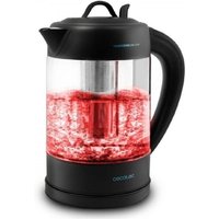 Cecotec Wasserkocher de Water Kettle ThermoSense 390 Clear. 1,7 Liter , BPA-frei, 2200 W de Leistung, 360° Sockel, herausnehmbarer Anti-Kalk-Filter, von CECOTEC