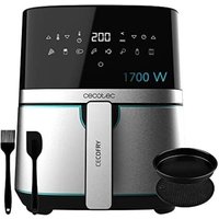 Digitale Diät-Fritteuse, mitEdelstahl-Finish, ohneÖl, 5,5 l of Fassungsvermögen und mitPerfectCook-Technologie. von CECOTEC