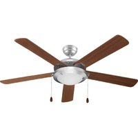 Deckenventilator de 52'' de 5 Flügel, 60 W, LED Lampe und Sommer-/Winterfunktion. von CECOTEC